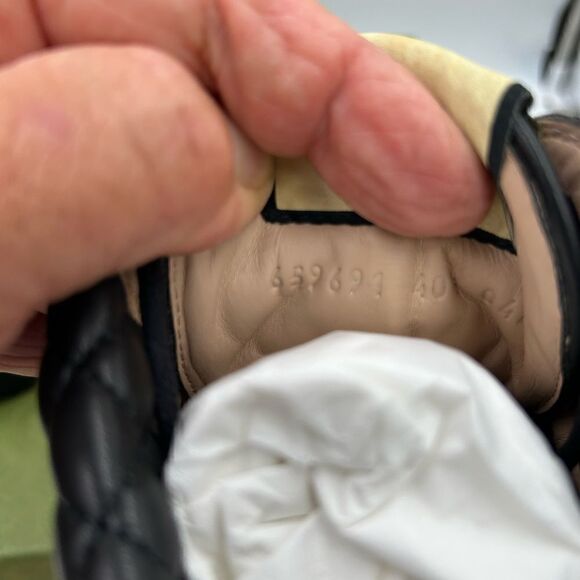 Women’s Gucci GG Supreme Leather boots size 40.5 made in Italy - Picture 9 of 10